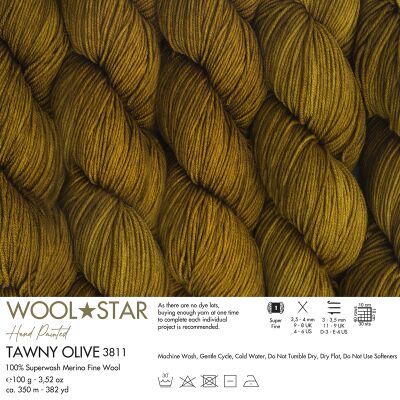 Wool Star - 3811 - Tawny Olive - 